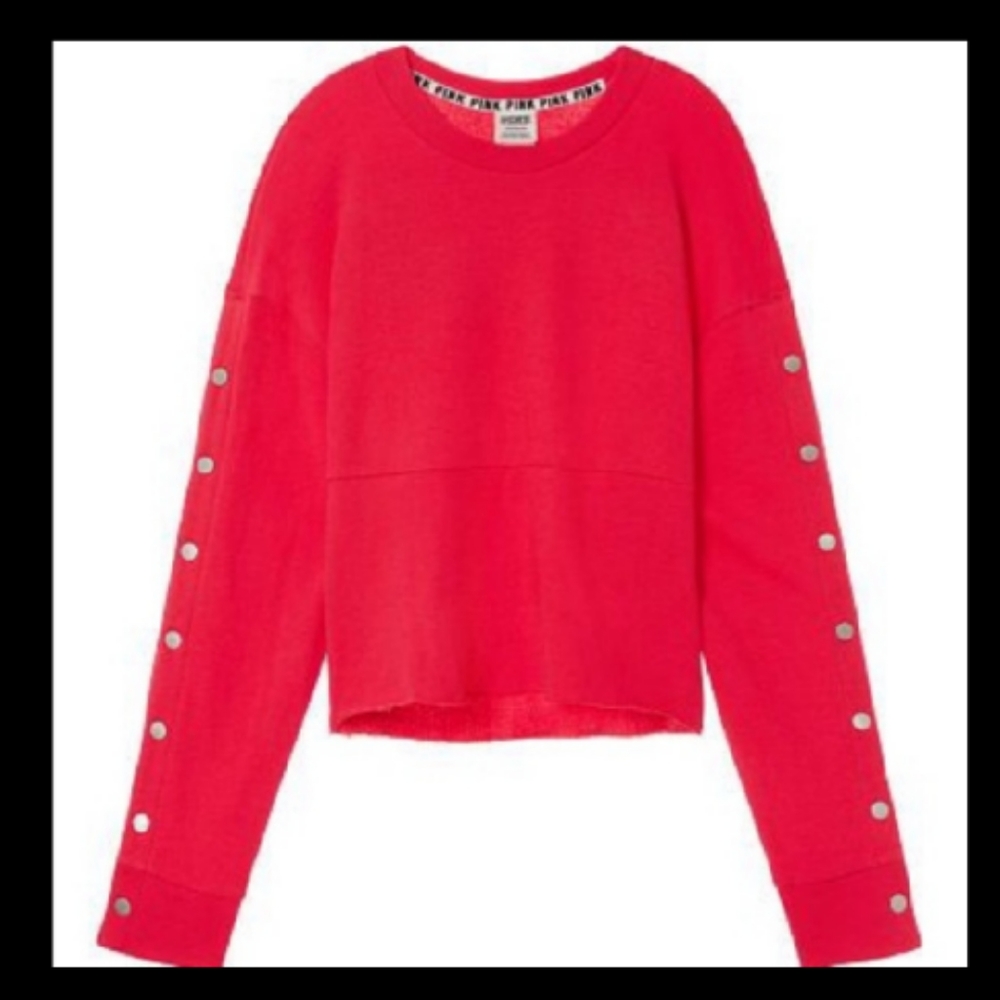 PINK cropped sweater
